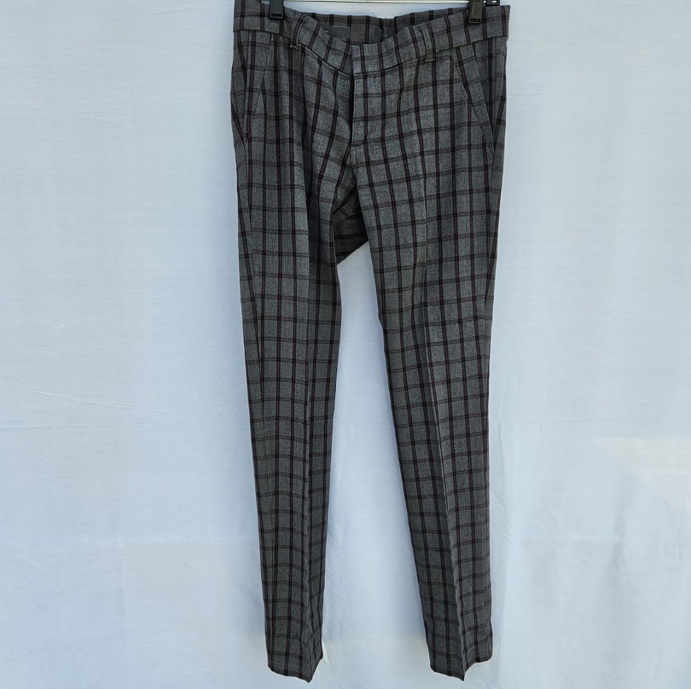 🖖 Kut from the Kloth 🖖 plaid slim straight leg pants